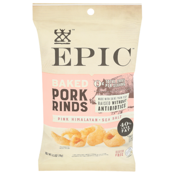 Epic Pink Himalayan Sea Salt Pork Rinds