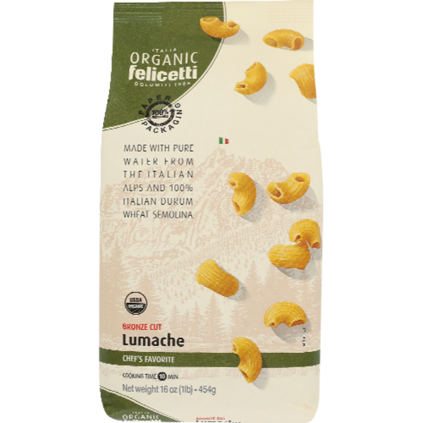 Felicetti Pasta Organic Bronze Cut Lumache