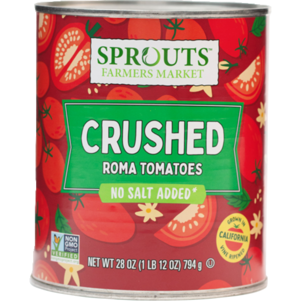 Sprouts No Salt Added Crushed Roma Tomatoes