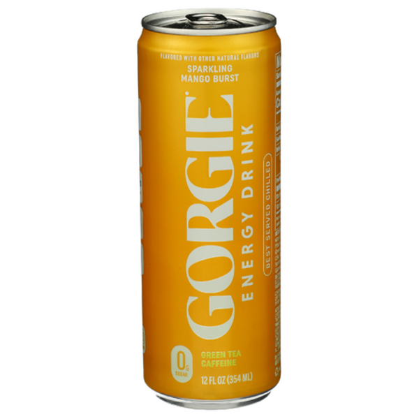 Gorgie Sparkling Mango Burst Energy Drink With Benefits