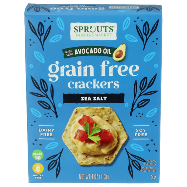 Sprouts Sea Salt Grain Free Crackers