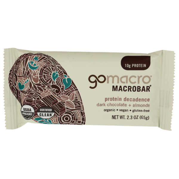Gomacro Dark Chocolate Almonds Protein Bar