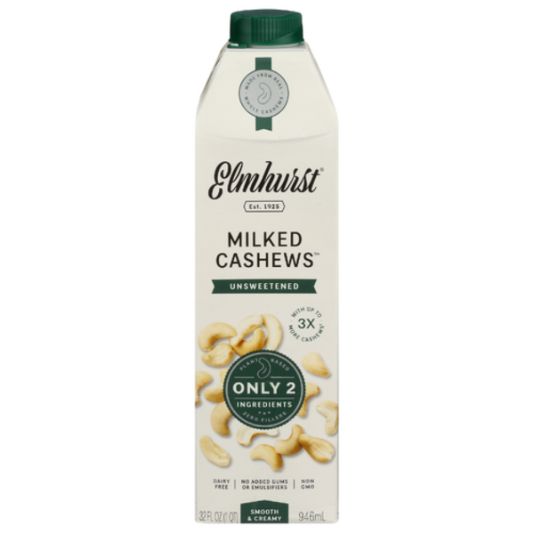 Elmhurst Unsweetened Milked Cashews