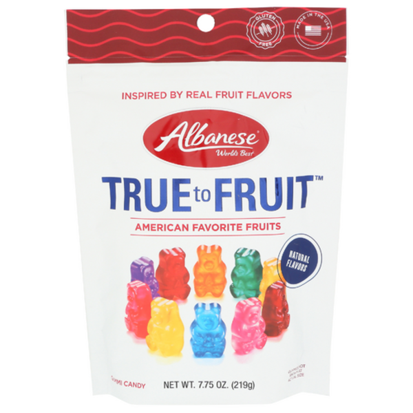 Albanese Confectionery True To Fruit Gummi Candy