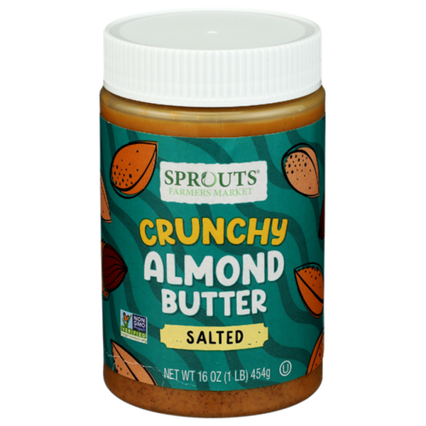Sprouts Crunchy Salted Almond Butter