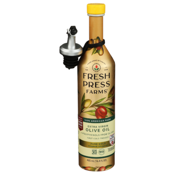Fresh Press Farms Pure Gold Extra Bold Extra Virgin Olive Oil
