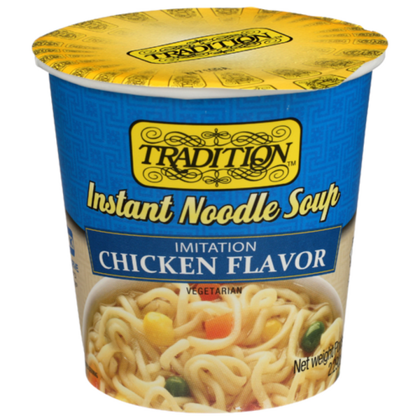 Tradition Instant Noodle Soup Chicken Flavor Cup