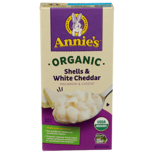Annie's Homegrown Organic Shells & White Cheddar