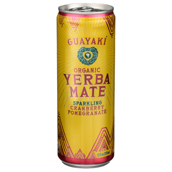 Guayaki Yerba Madre Organic Sparkling Cranberry Pomegranate