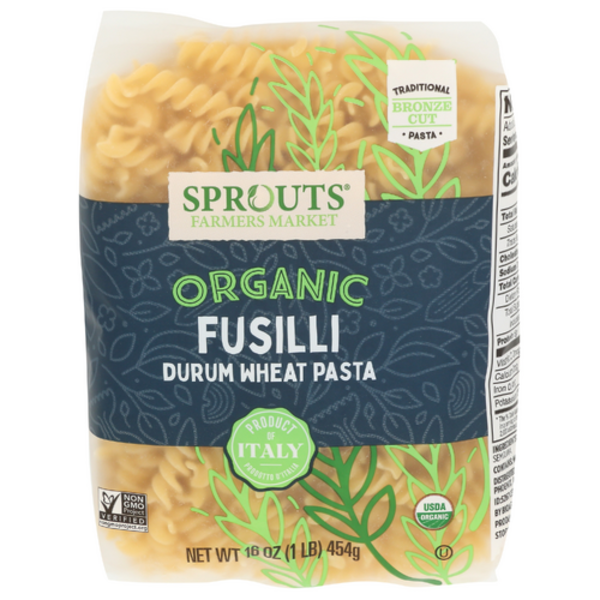Sprouts Organic Fusilli Pasta