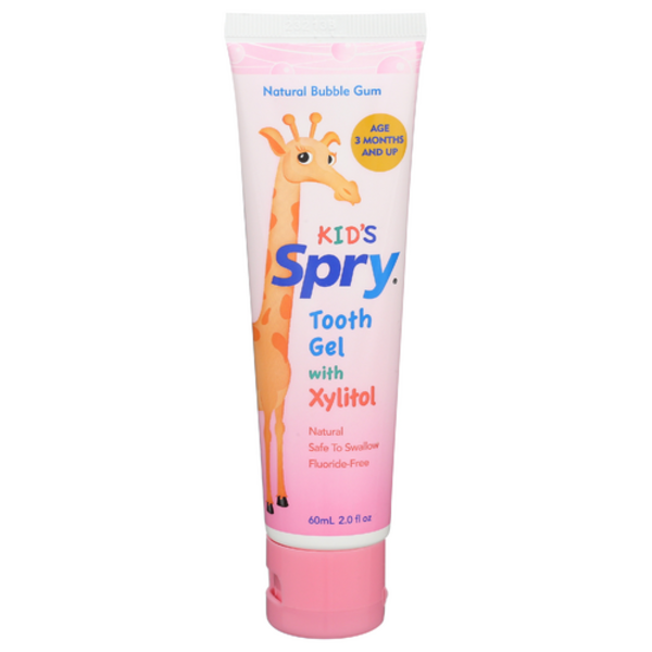 Spry Natural Bubble Gum Tooth Gel