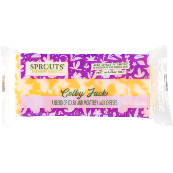 Sprouts Colby Jack Cheese Block