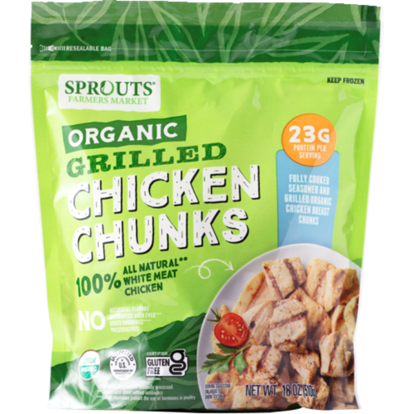 Sprouts Organic Grilled Chicken Chunks