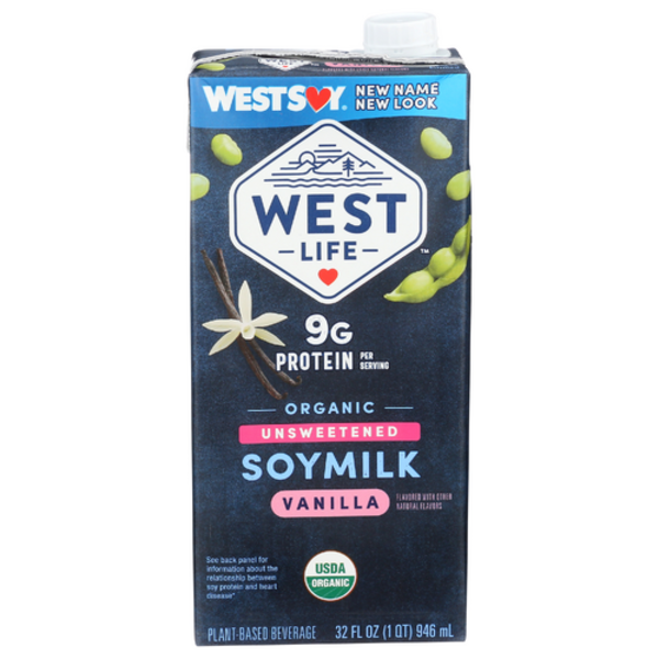 West Life Vanilla Unsweetened Soy Beverage