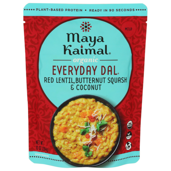Maya Kaimal Organic Everyday Dal Red Lentil Butternut Squash Coconut