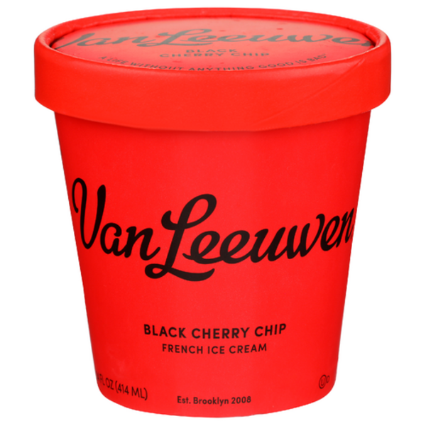Van Leeuwen Black Cherry Chip French Ice Cream