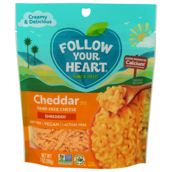 Follow Your Heart Shredded Cheddar Style Dairy-Free Cheese