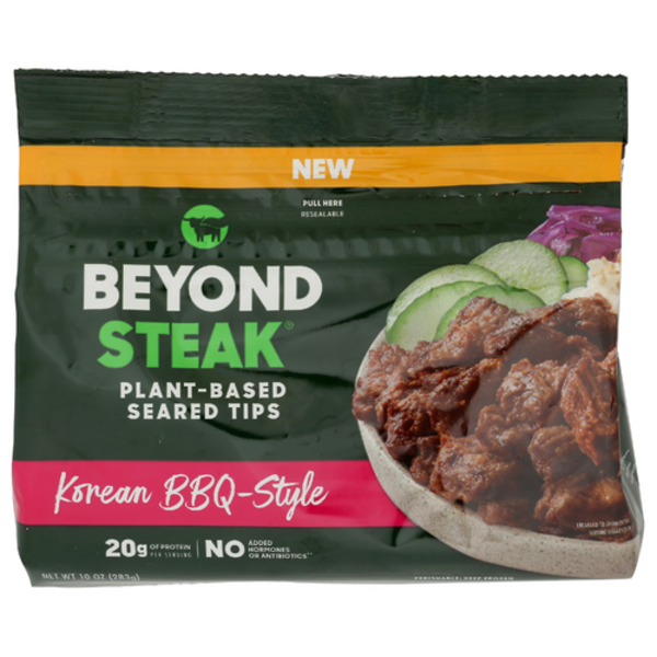 Beyond Meat Korean BBQ-Style Seared Tips Plant-Based Steak