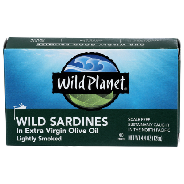 Wild Planet Sardines In Extra Virgin Olive Oil