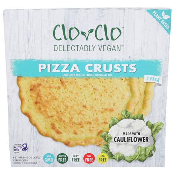 Clo Clo Vegan Foods Vegan Pizza Crusts 2 Pack