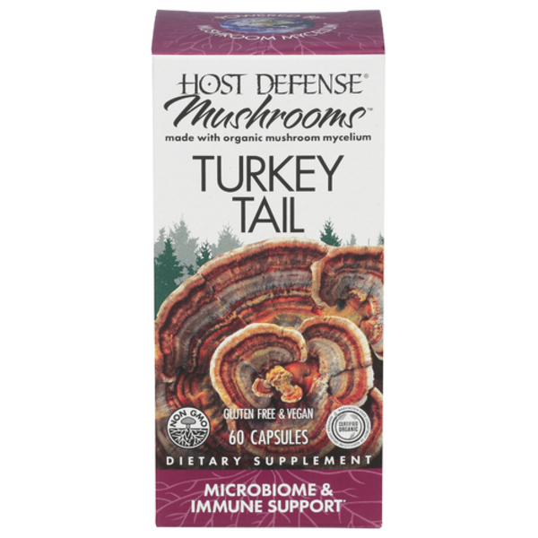 Host Defense Turkey Tail Mushrooms Immune Support