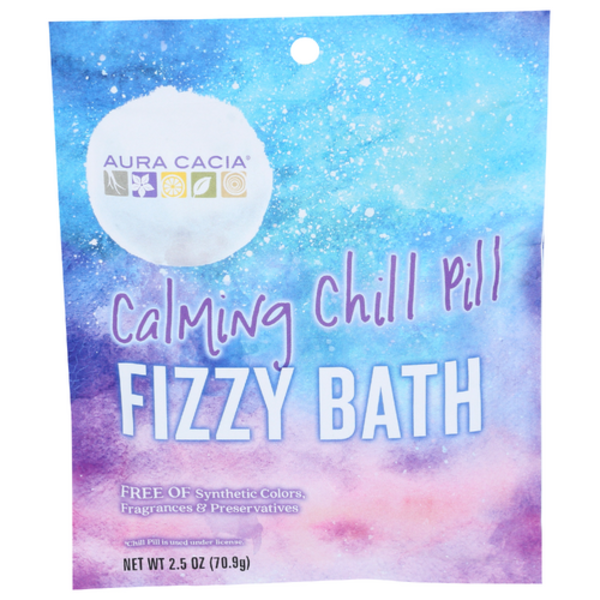 Aura Cacia Calming Chill Pill Fizzy Bath