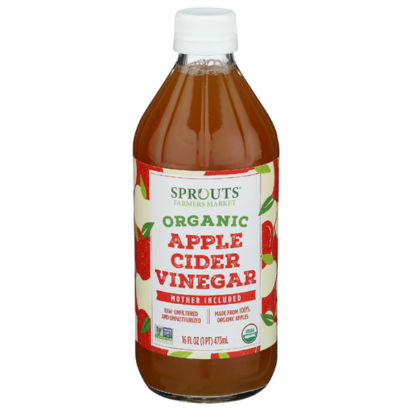 Sprouts Organic Raw Unfiltered Apple Cider Vinegar