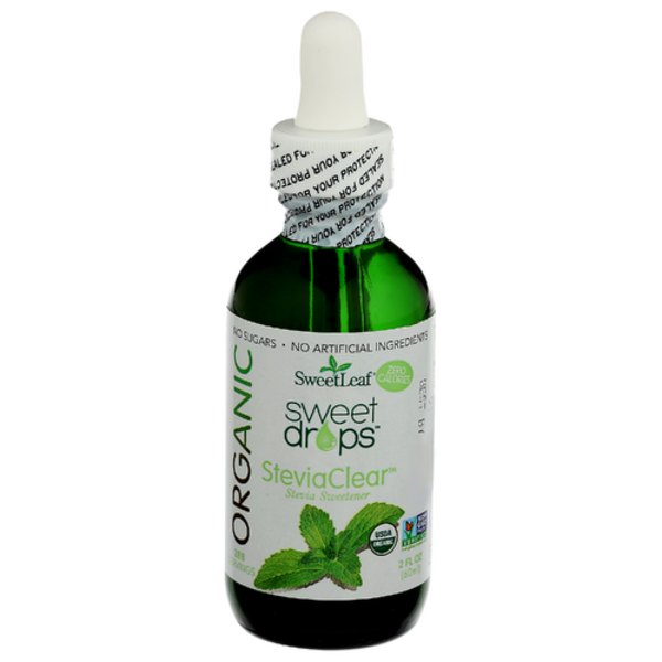 Sweetleaf Organic Clear Sweet Drops Stevia