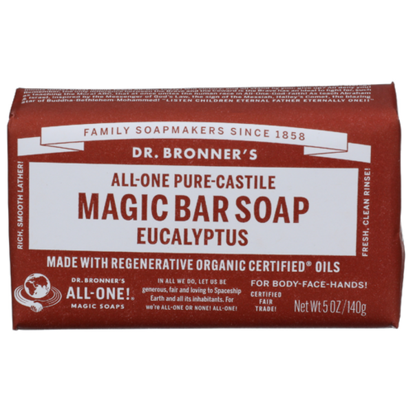 Dr. Bronner's Eucalyptus Bar Soap