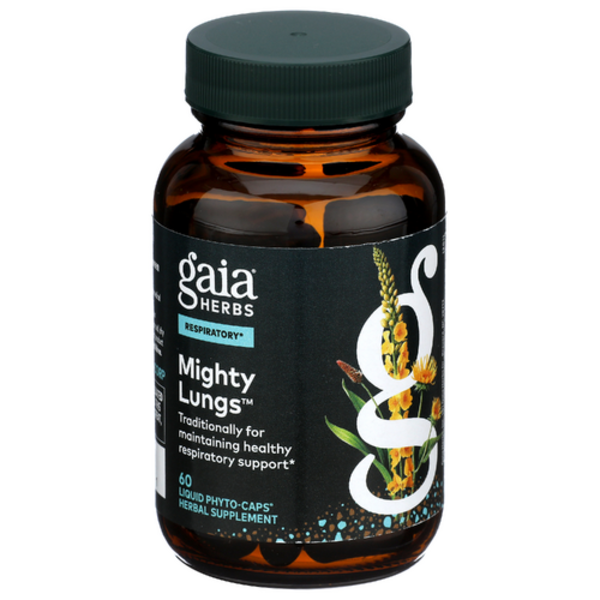 Gaia Herbs Mighty Lungs Liquid Phyto Caps