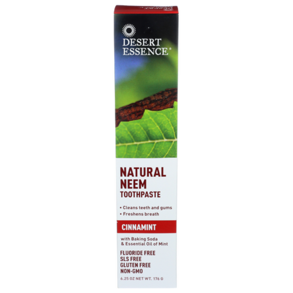 Desert Essence Cinnamint Natural Neem Toothpaste