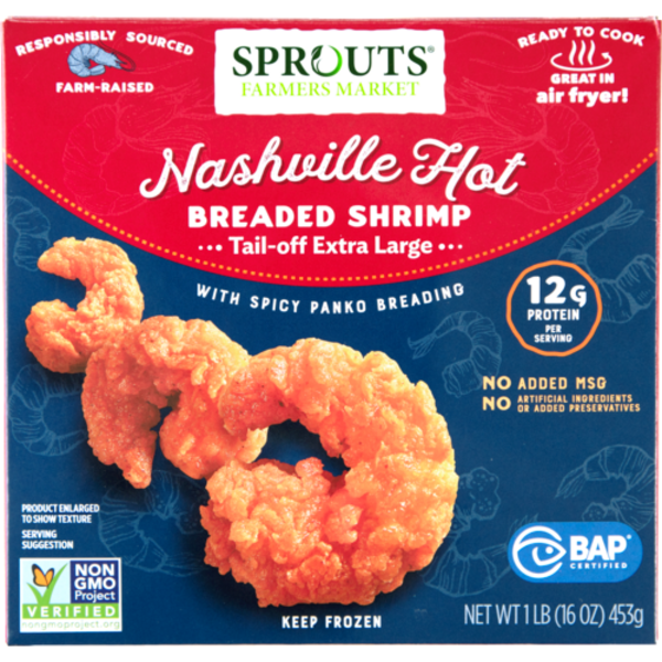 Sprouts Nashville Hot Breaded Shrimp