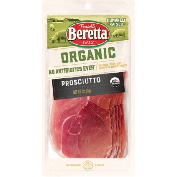 Fratelli Beretta Organic Sliced Prosciutto