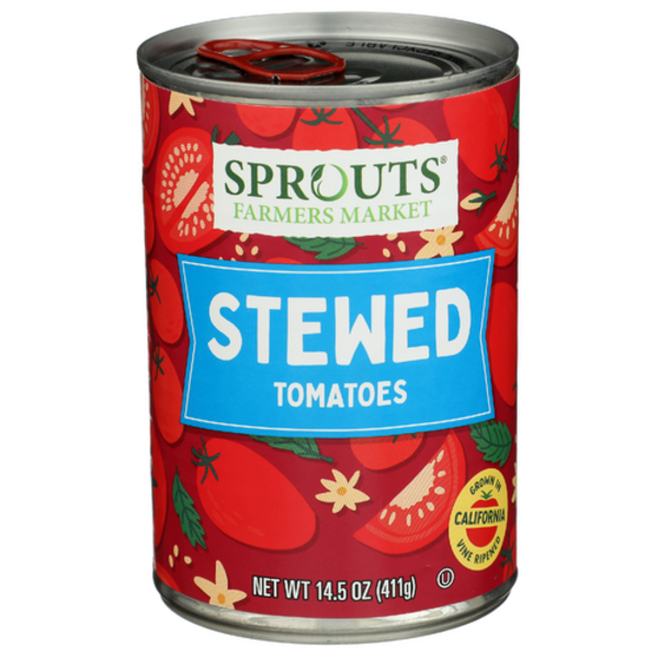 Sprouts Stewed Canned Tomatoes
