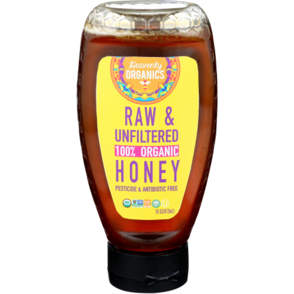 Heavenly Organics Organic Raw & Unfiltered Honey