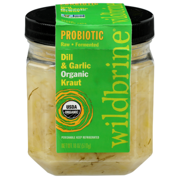 Wildbrine Dill & Garlic Organic Kraut