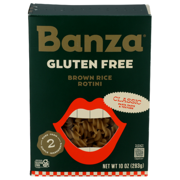 Banza Gluten Free Brown Rice Rotini Pasta