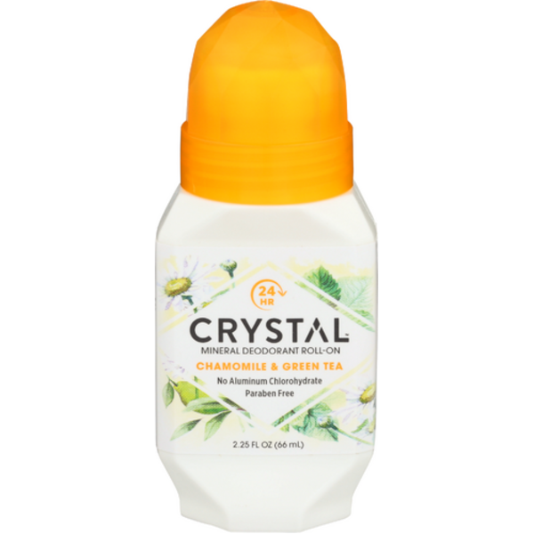 Crystal Chamomile & Green Tea Essence Roll On Deodorant