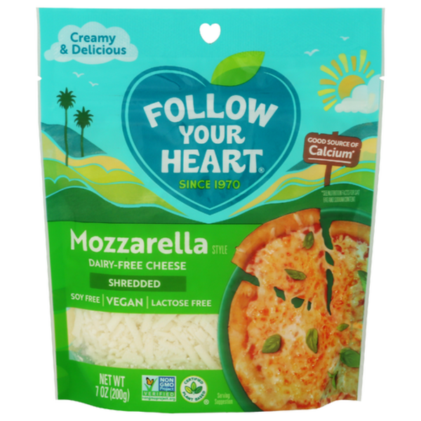 Follow Your Heart Dairy Free Finely Shredded Mozzarella Cheese