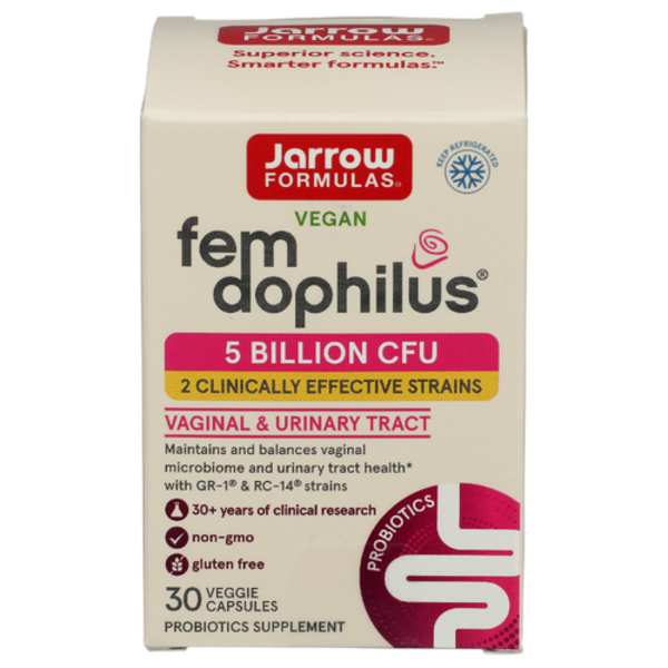 Jarrow Formulas Women's Fem-dophilus Oral Probiotic Supplement