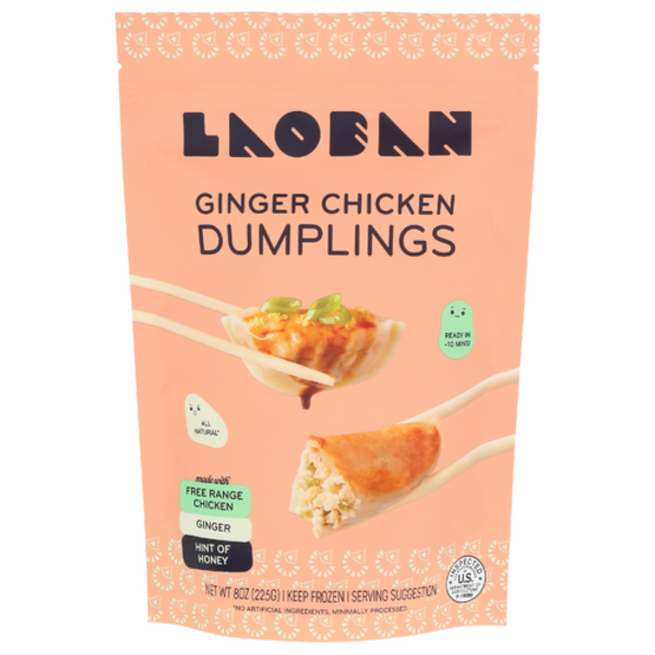 Laoban Ginger Chicken Dumplings